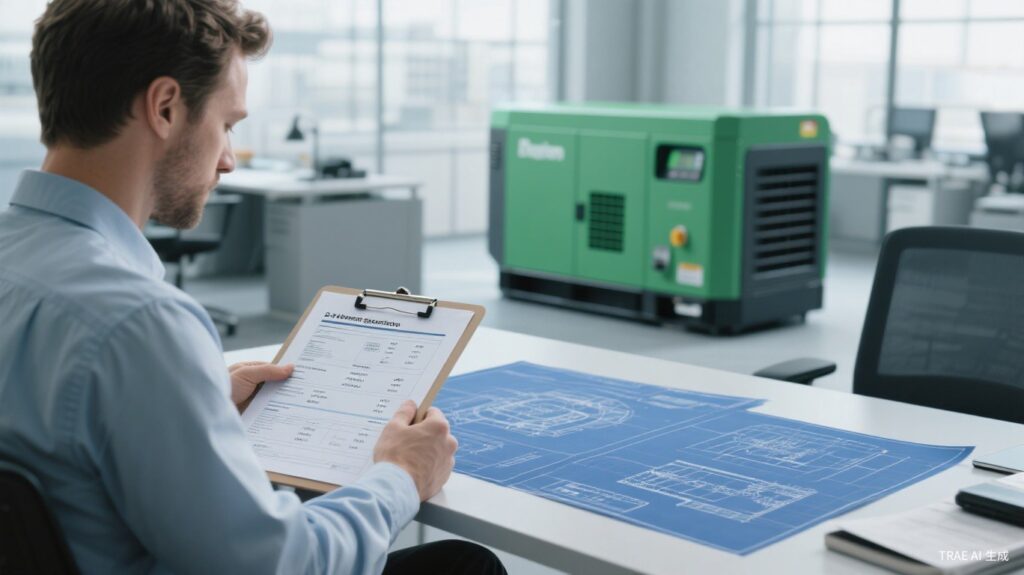 How to Read a Generator Specification Sheet: Key Parameters Explained tech6 spec sheet